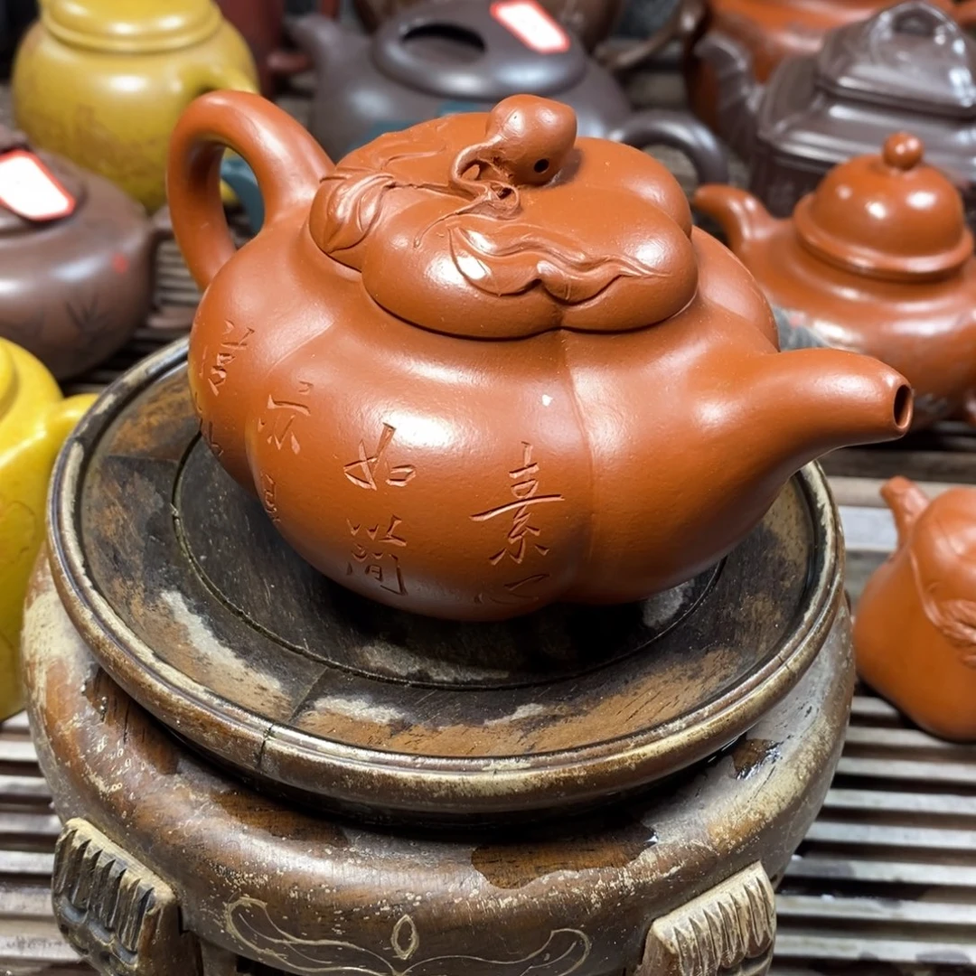 紫砂茶壶 原矿手工242