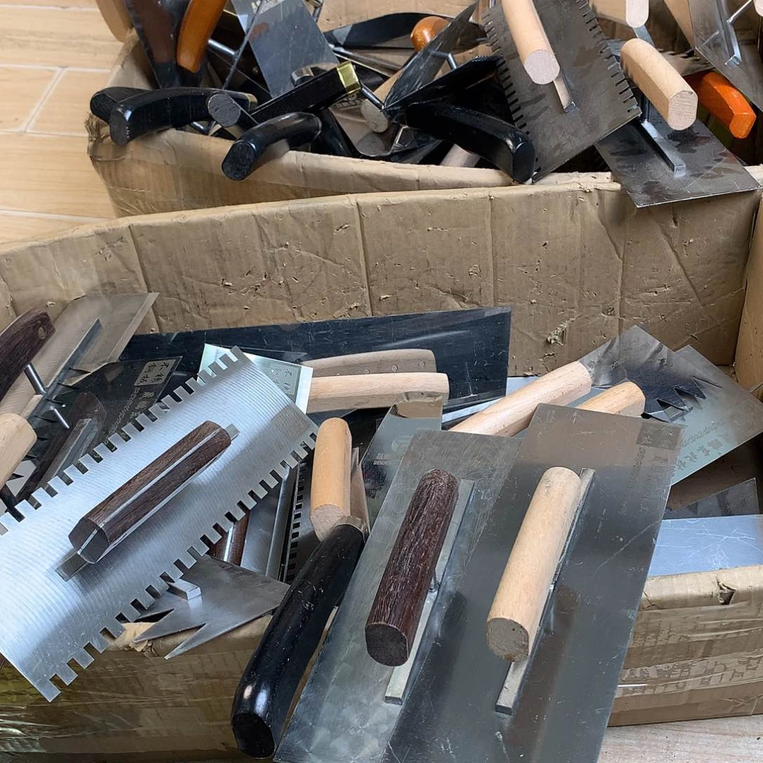 铜****磨不锈钢材瓦工抹子