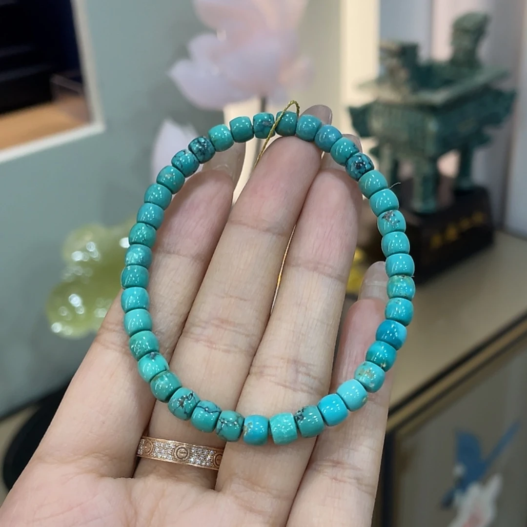 绿松石未镶嵌颈饰