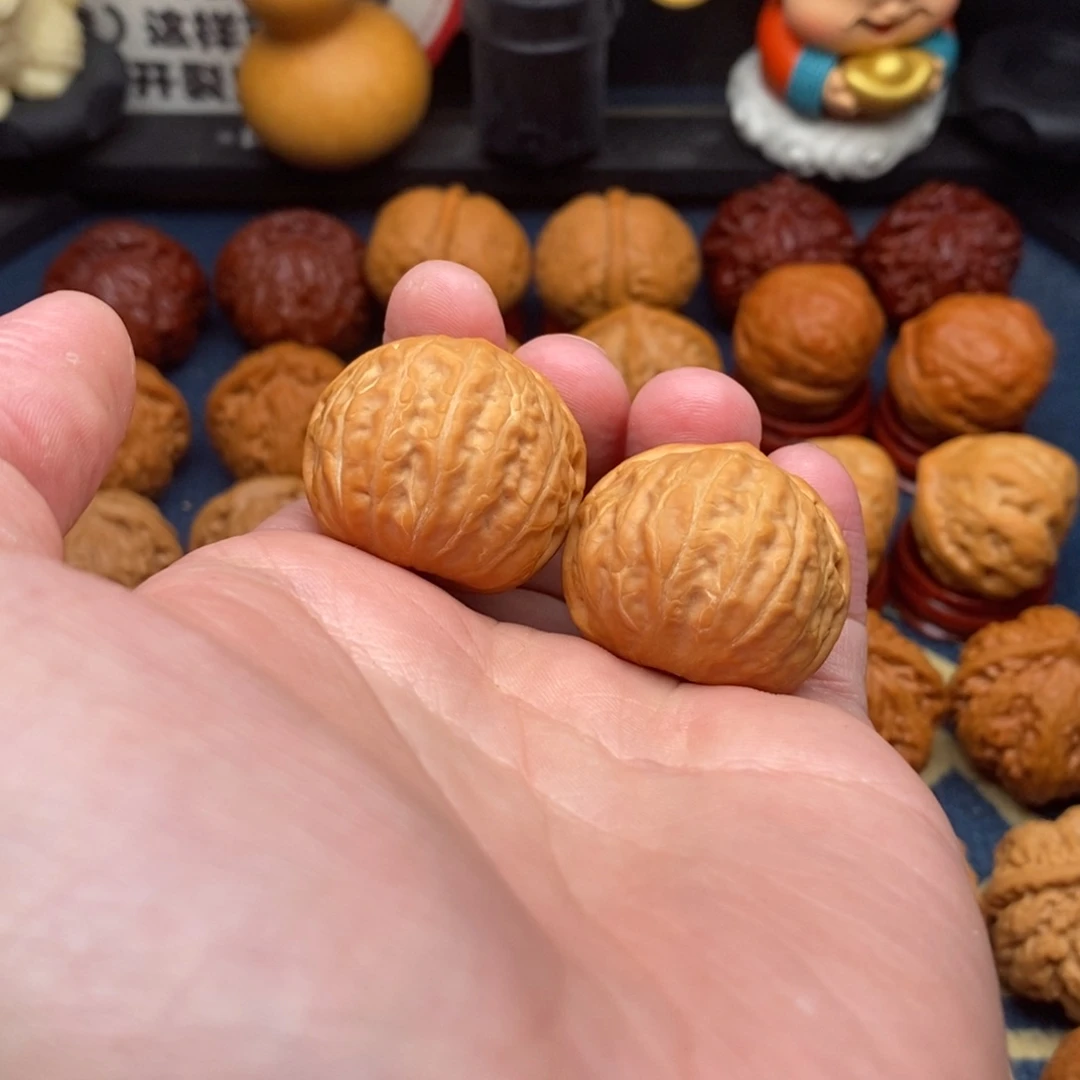 文玩核桃把件汝*精品小手捻