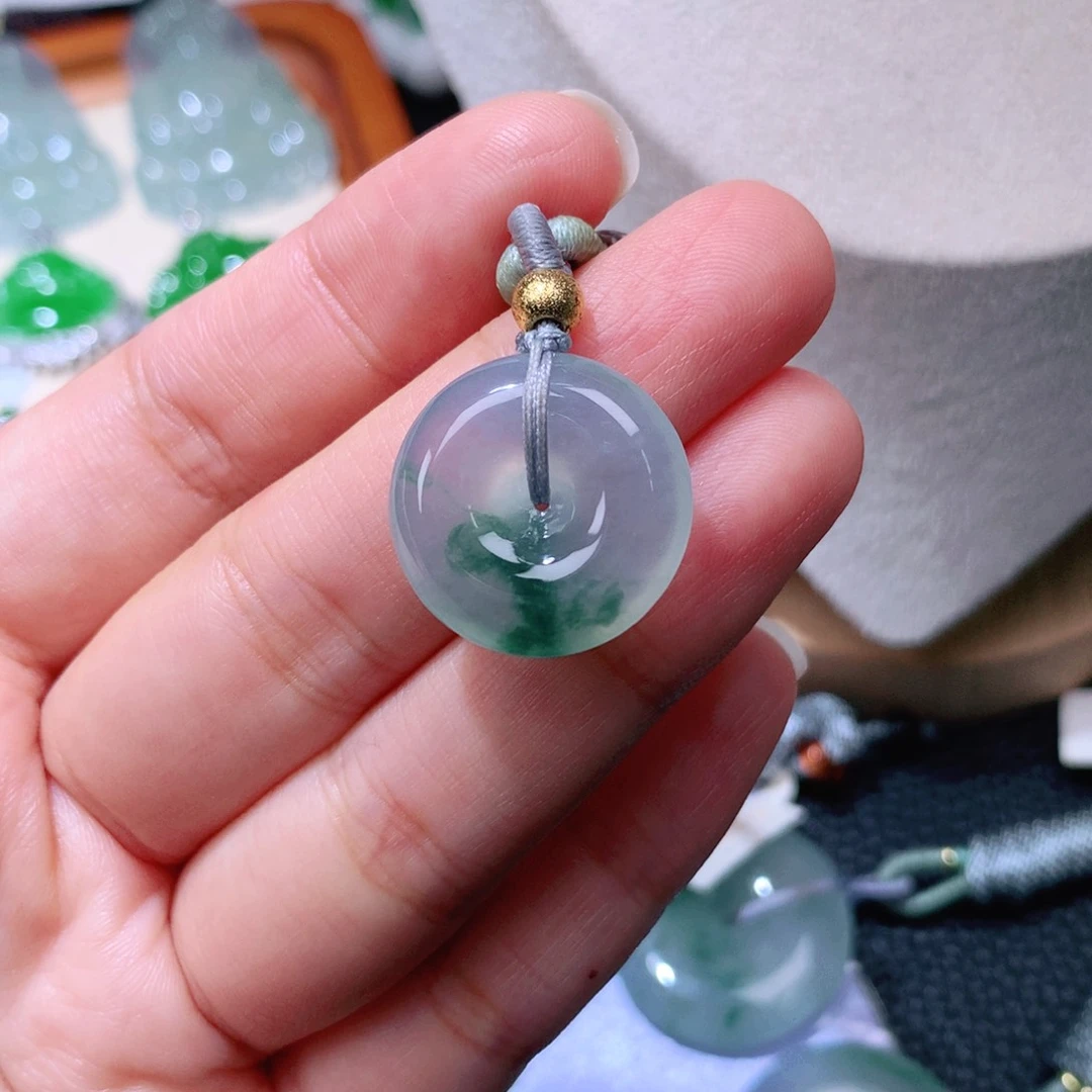 颈饰未镶嵌翡翠扣子20.6*5.6