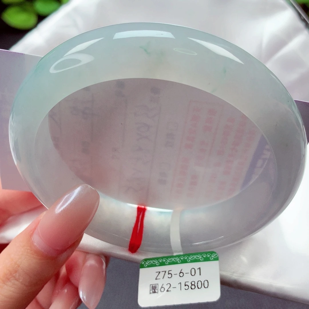 翡翠未镶嵌手镯缅甸天然a货翡翠手镯