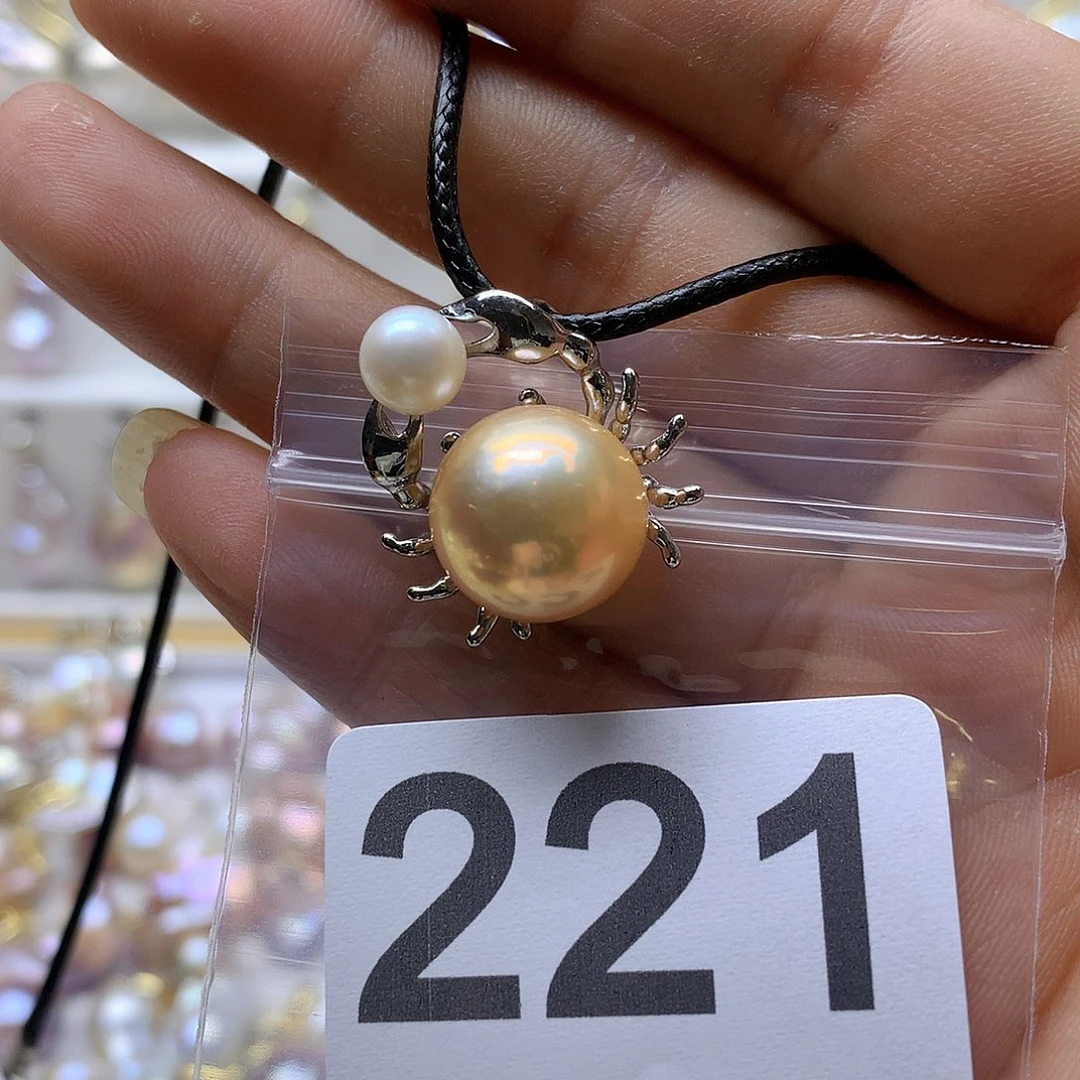 淡水珍珠未镶嵌颈饰羽**痕221