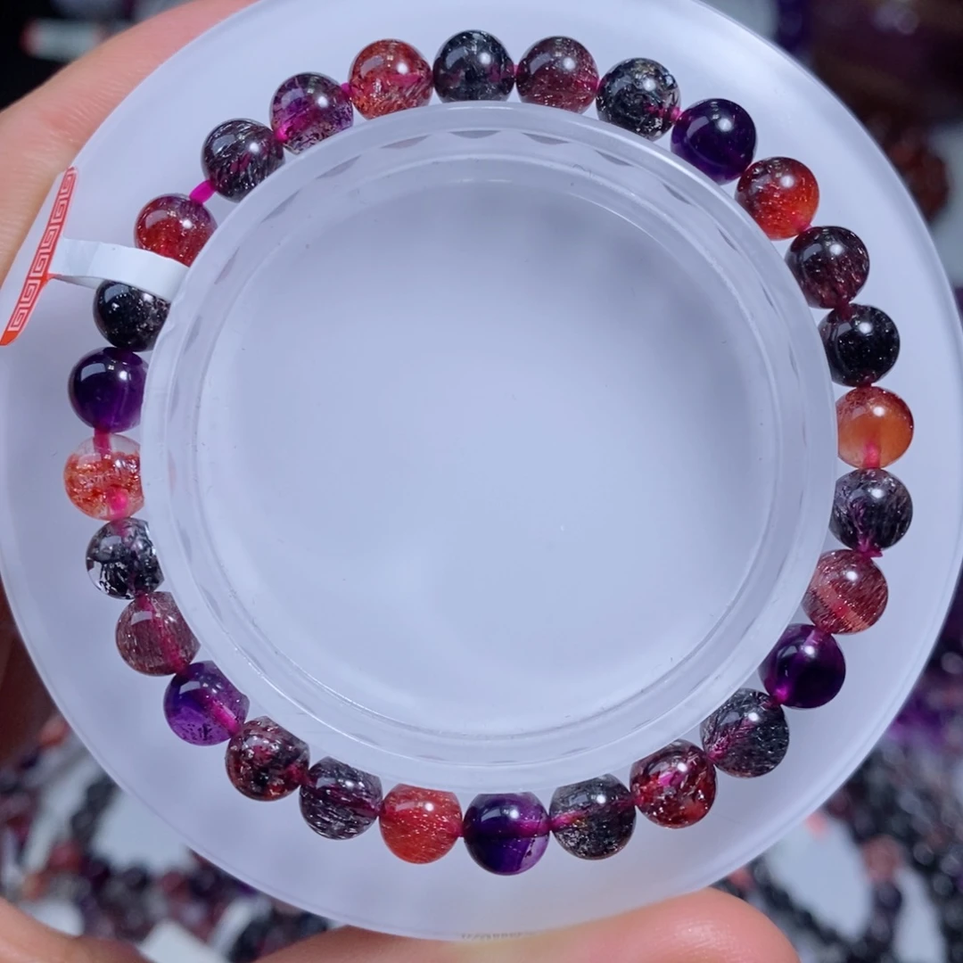 水晶手链未镶嵌超七