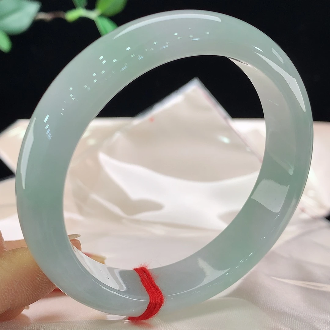 翡翠未镶嵌手镯0333