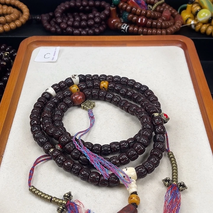 小***心星月菩提吊坠金刚