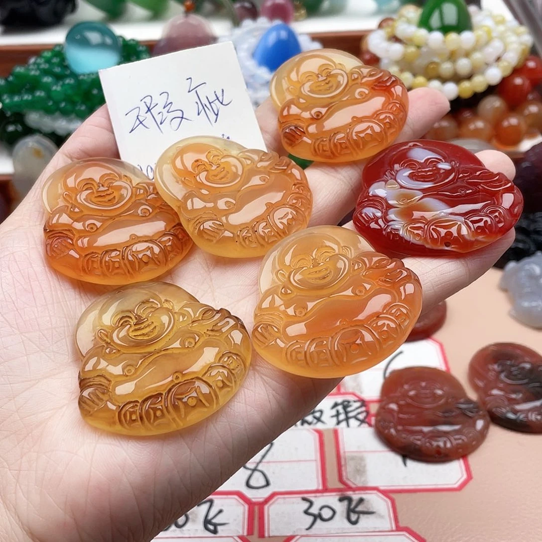合金颈饰玛瑙/玉髓黄*主