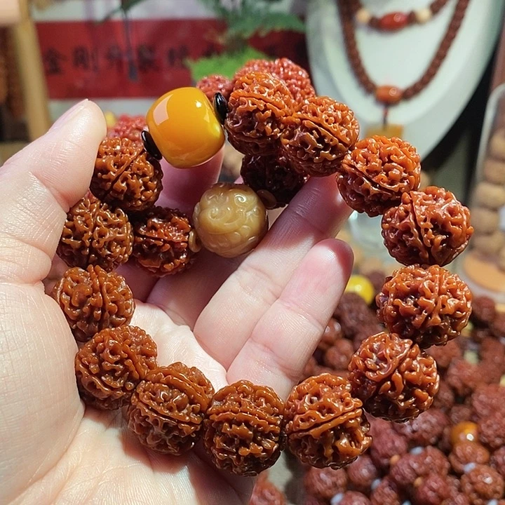 金刚菩提手串期***^206手串皮修