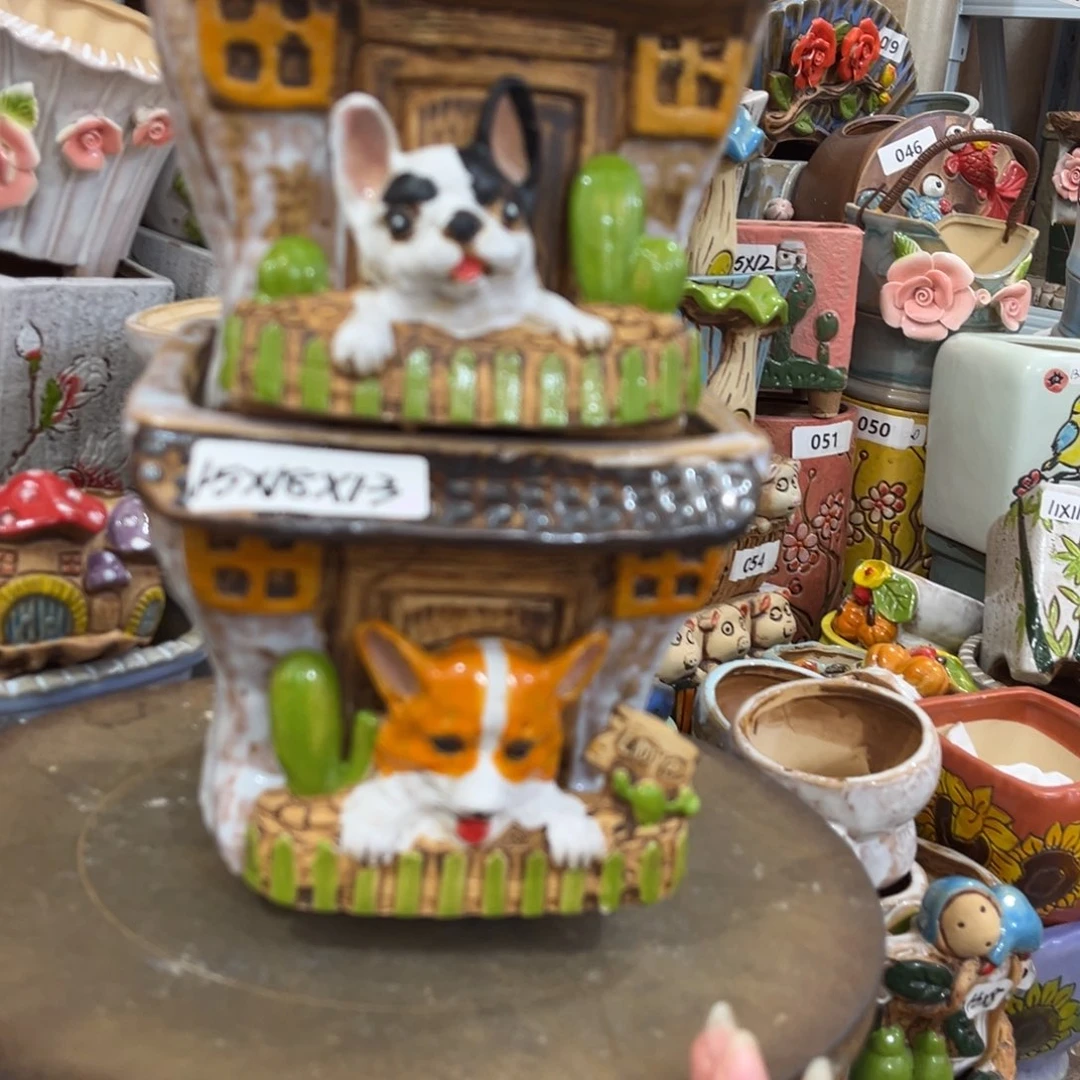 粗陶多肉花盆花盆