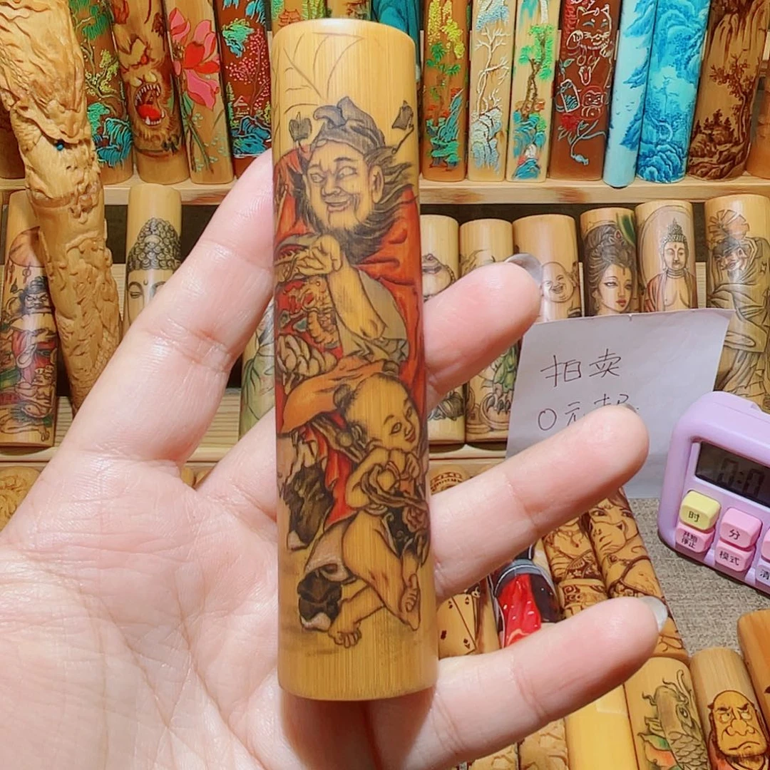 竹只**买顶部有个洞瑕疵