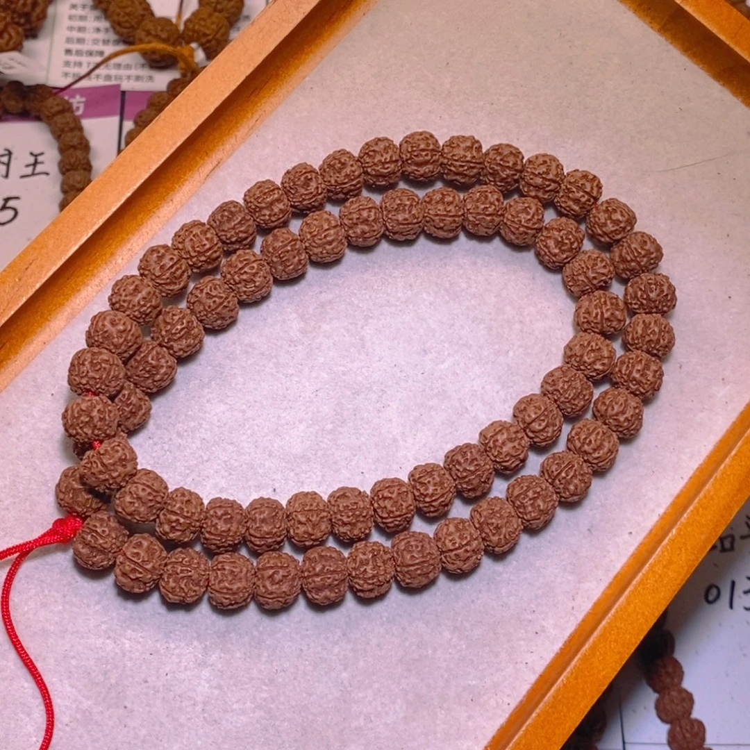 手串金刚菩提精品平细双圈10+
