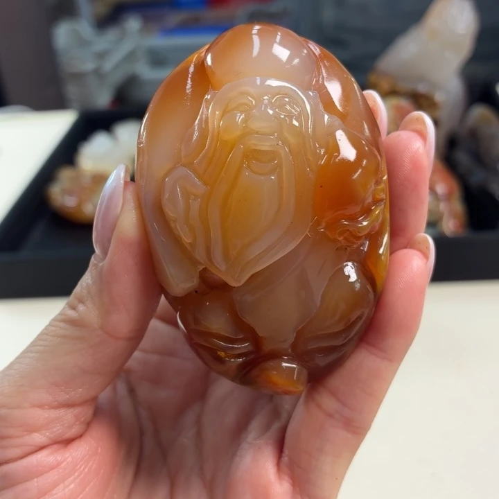 玛瑙/玉髓吊坠(不含链)未镶嵌