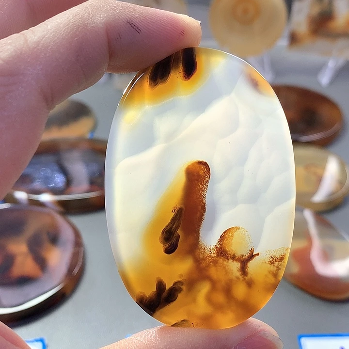 未镶嵌颈饰玛瑙/玉髓