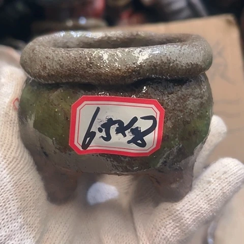 红陶粗陶花盆手工