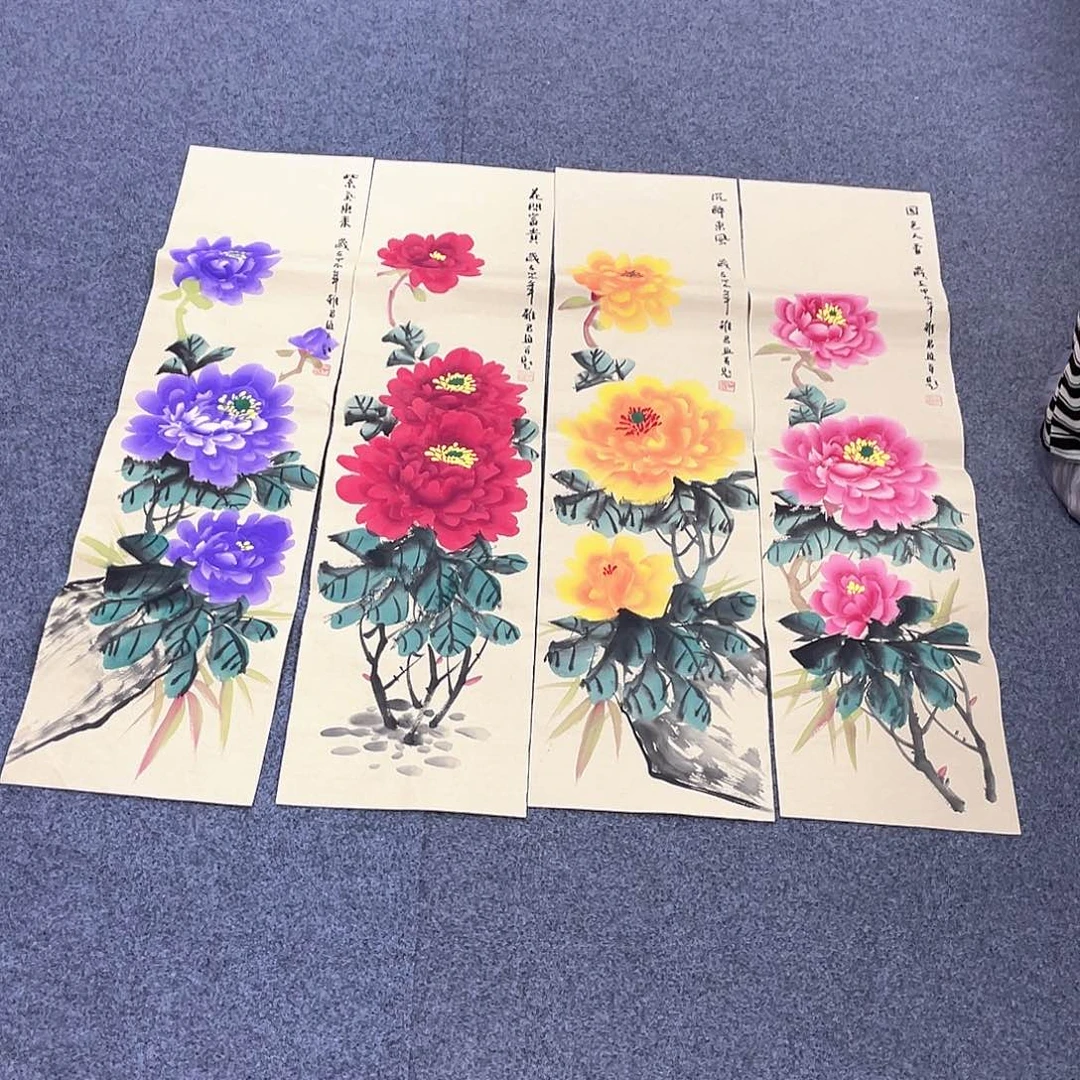 国画作品小姐姐放漏…