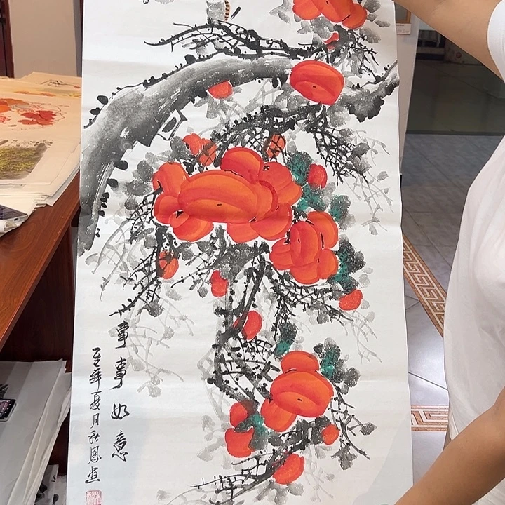 国画精品手绘作品