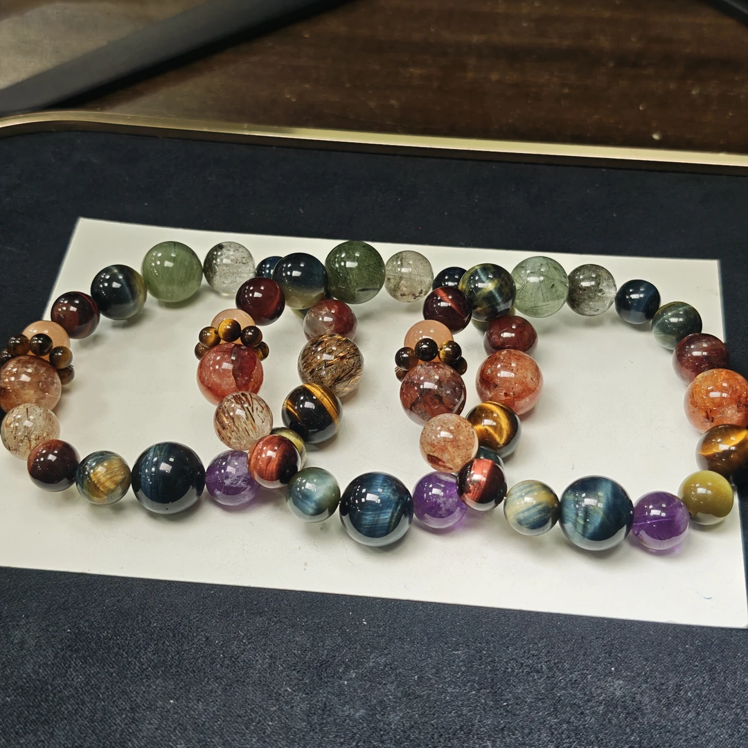 【书记甄选】原创“小宇宙”单圈手链 多样性发一件 约9-14mm 7291DX