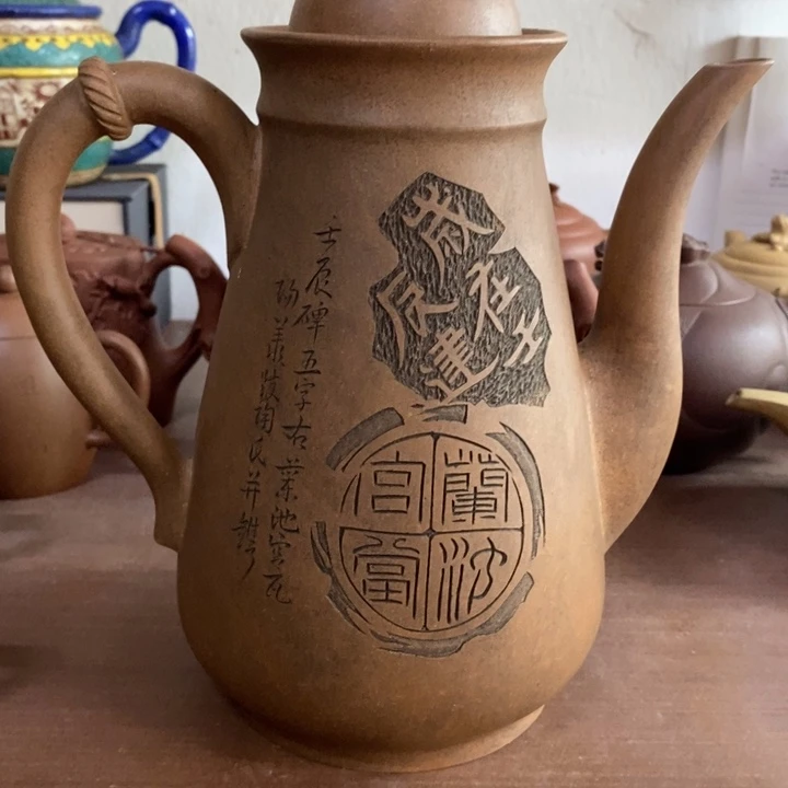 寒***得茶壶紫砂紫砂宜兴陶瓷艺术