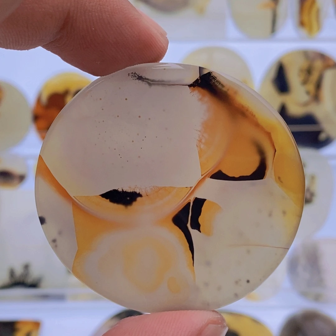 玛瑙/玉髓吊坠(不含链)未镶嵌214