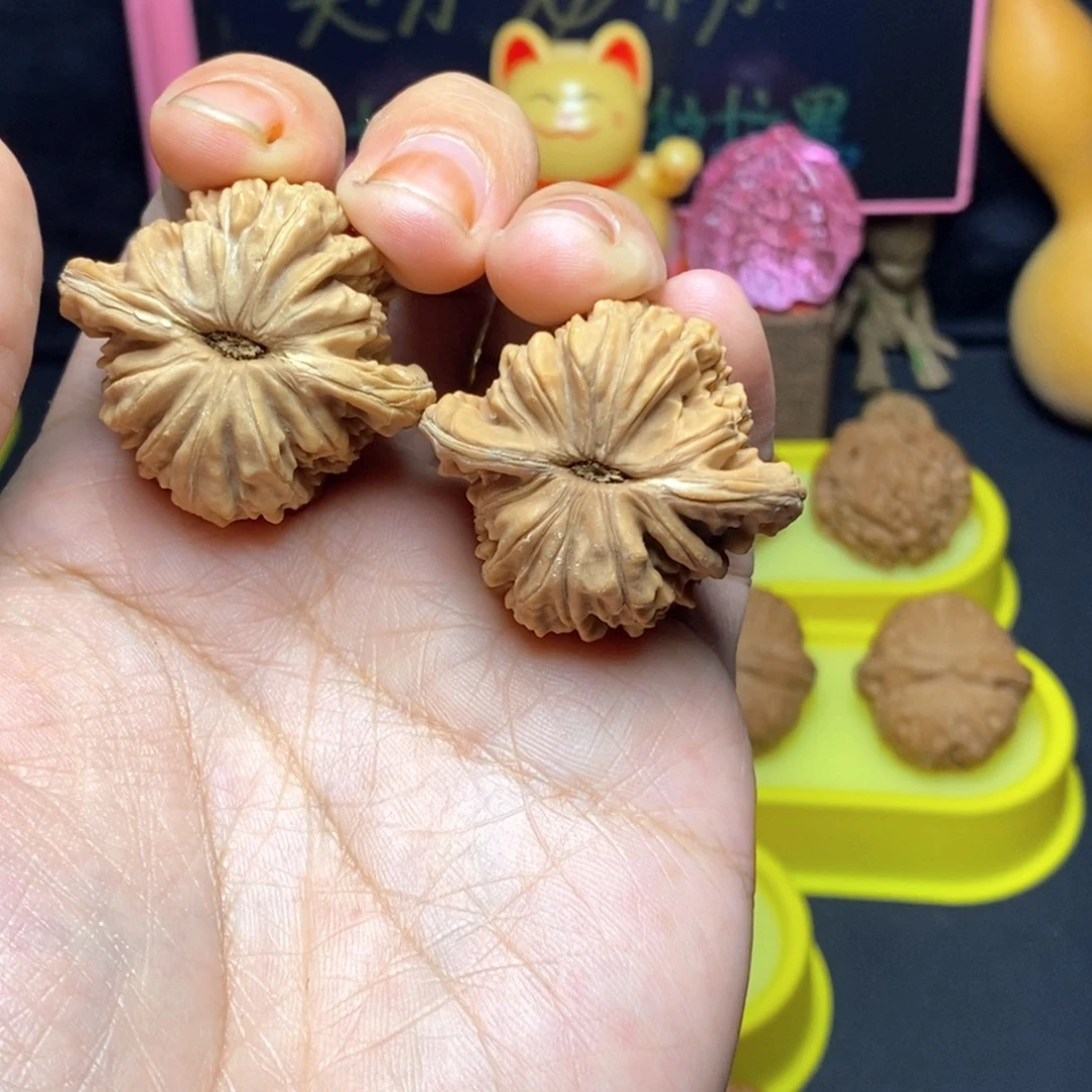 纯***.吊坠文玩核桃四座楼
