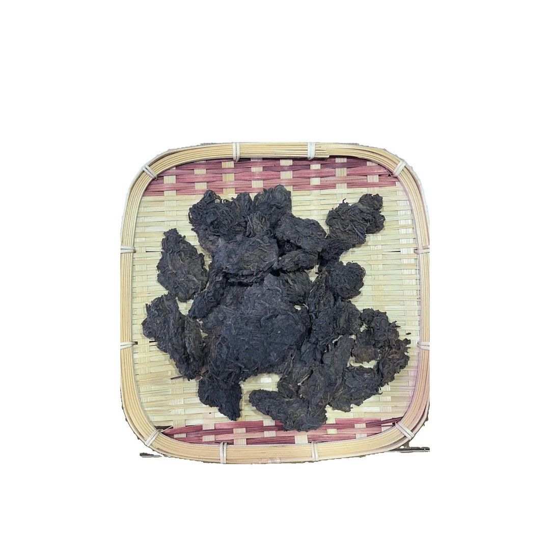 2017年，西半山混采熟茶老茶头（4号）