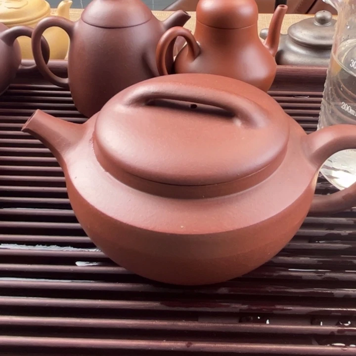 茶壶紫砂紫泥大碗壶260cc