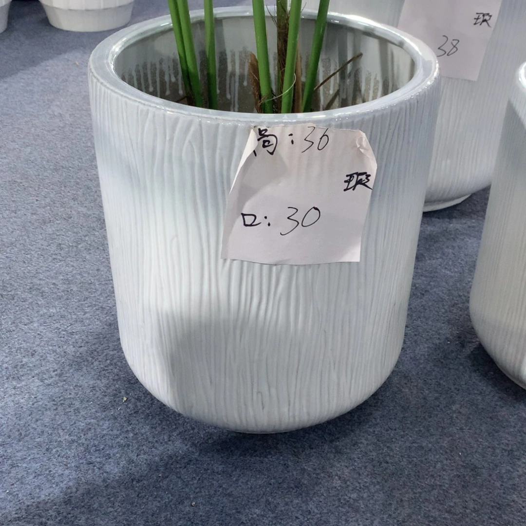高温陶瓷花盆微瑕