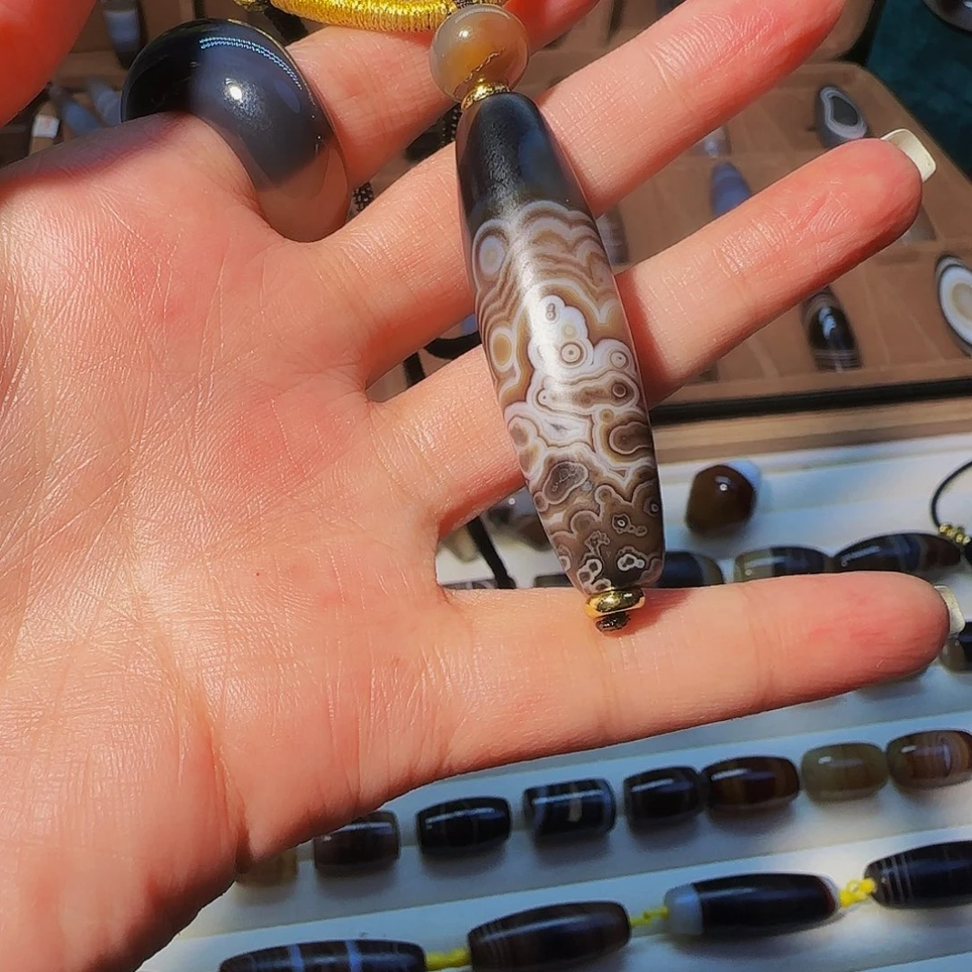 合金颈饰玛瑙/玉髓那****哦