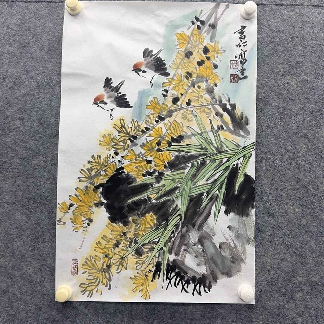 国画国画手绘原创