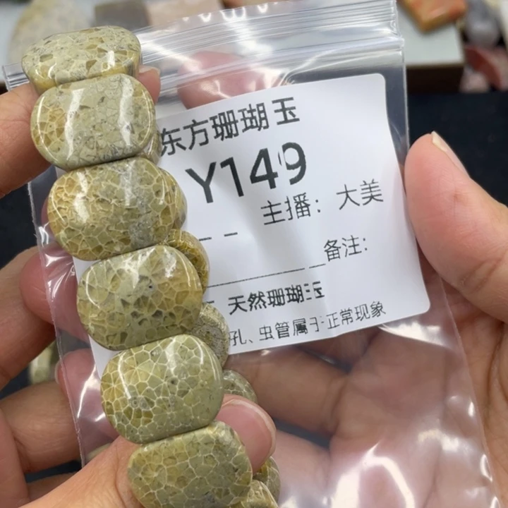 硅化珊瑚（珊瑚玉）合金颈饰