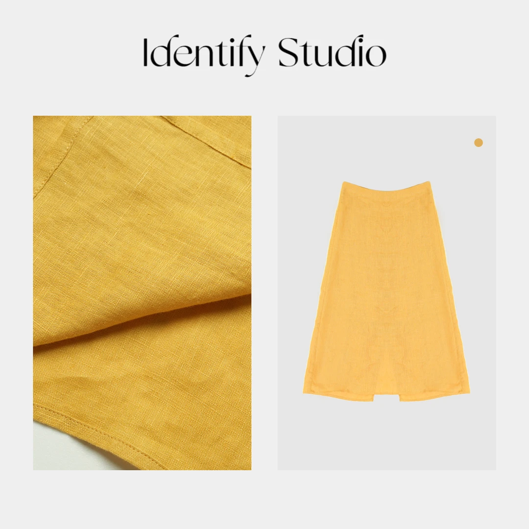 香香【复古芭蕾】纯色百搭时尚新中式半身裙子