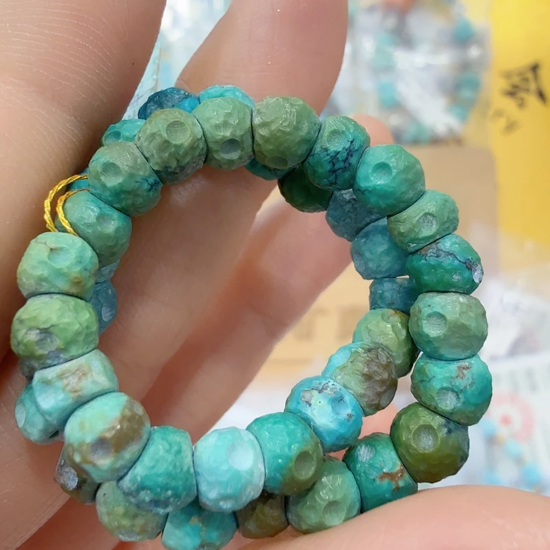 M***n绿松石未镶嵌珠宝奇石
