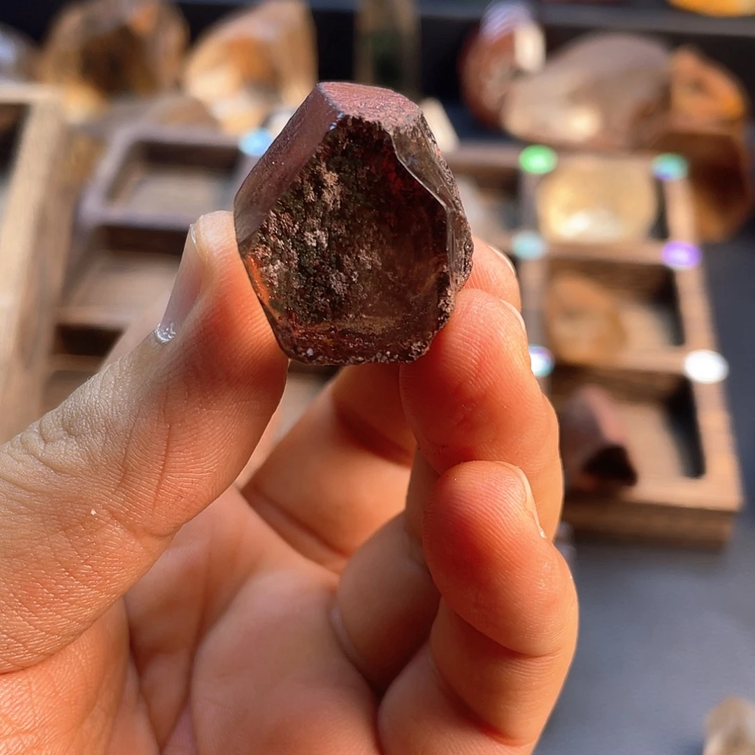 ****静水晶珠宝半成品未镶嵌摆件