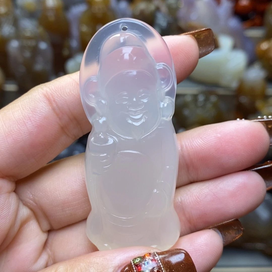 玛瑙/玉髓挂件未镶嵌