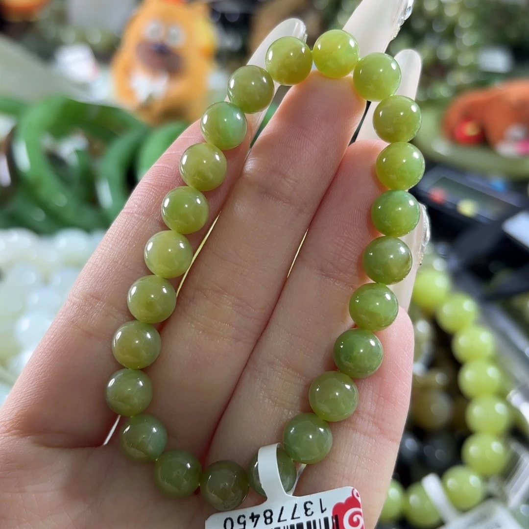 和田玉未镶嵌手链37