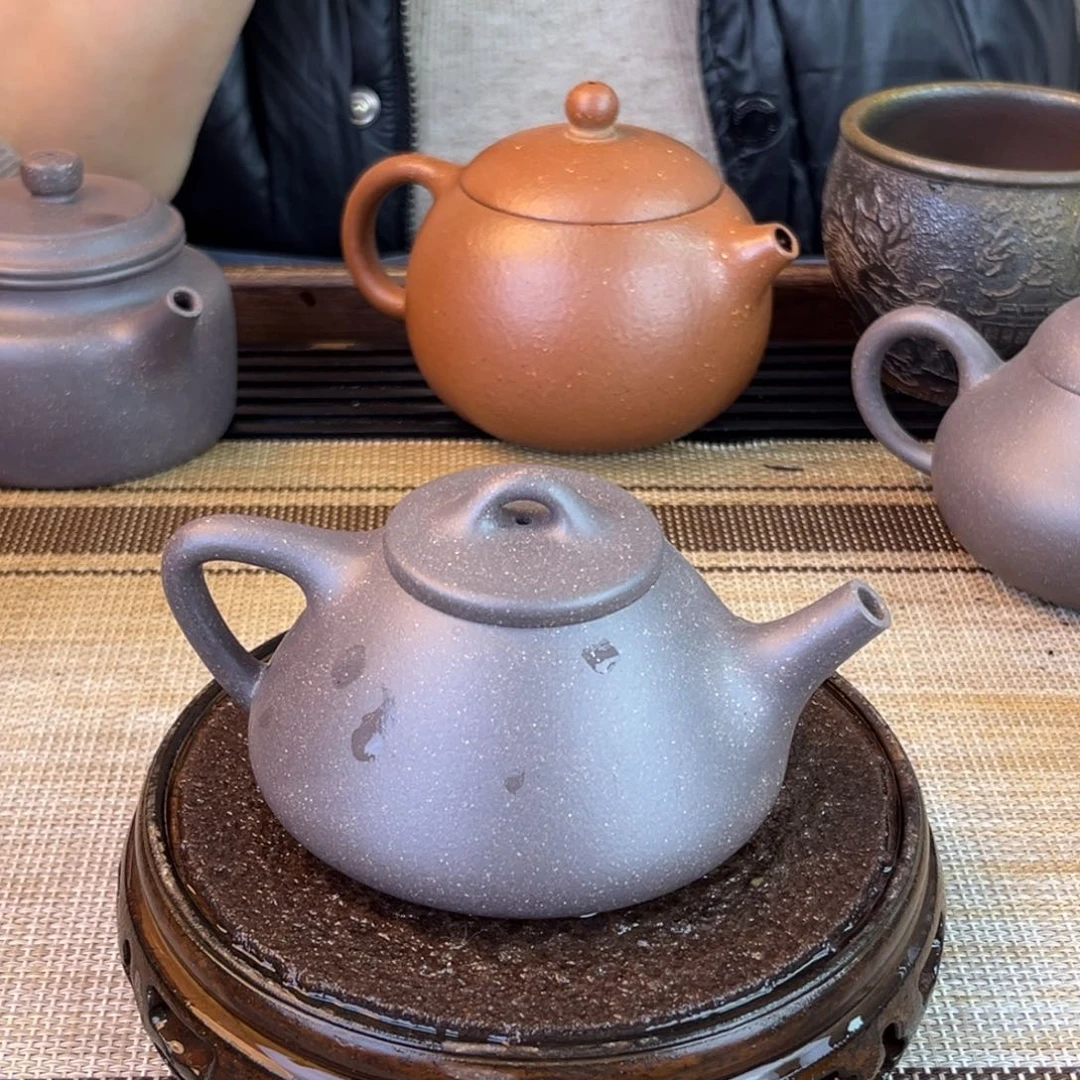 茶壶紫砂大水谭天青160cc