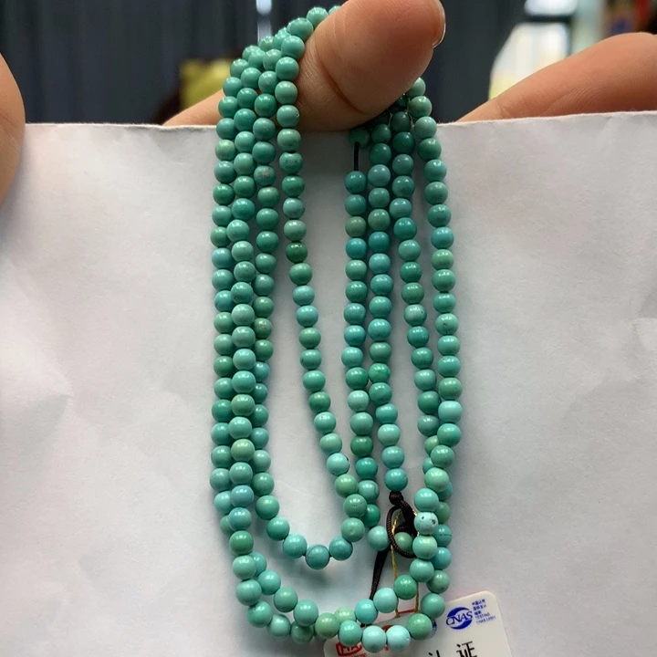绿松石未镶嵌长链