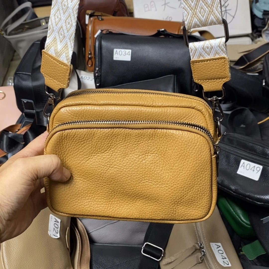 头层牛皮牛皮包包女单肩包