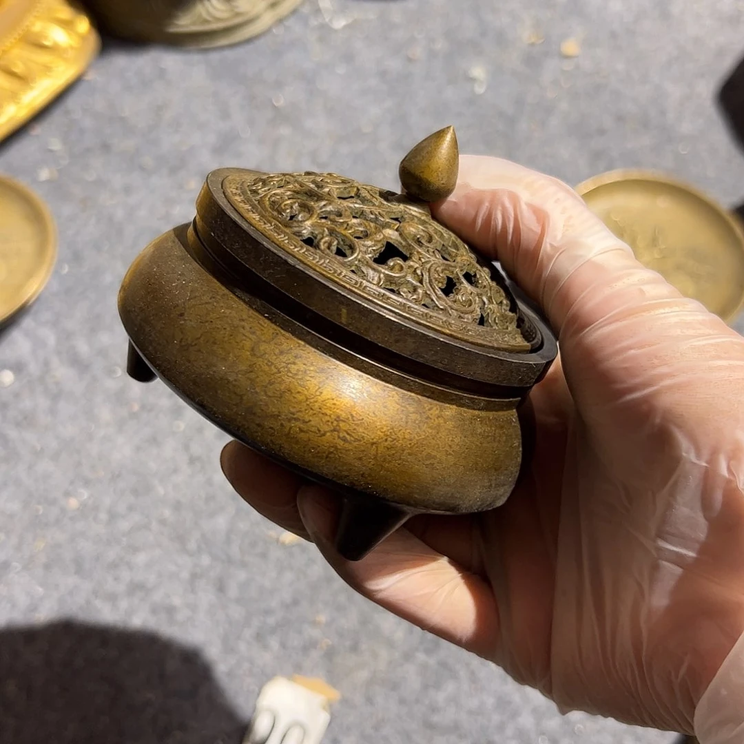微瑕疵黄铜摆件工艺品