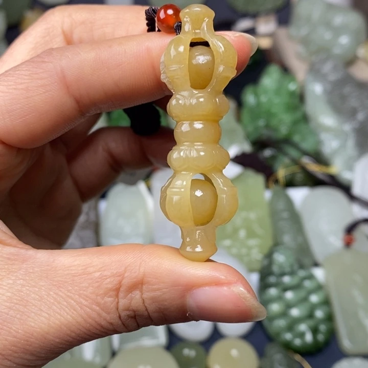 和田玉颈饰未镶嵌风**安