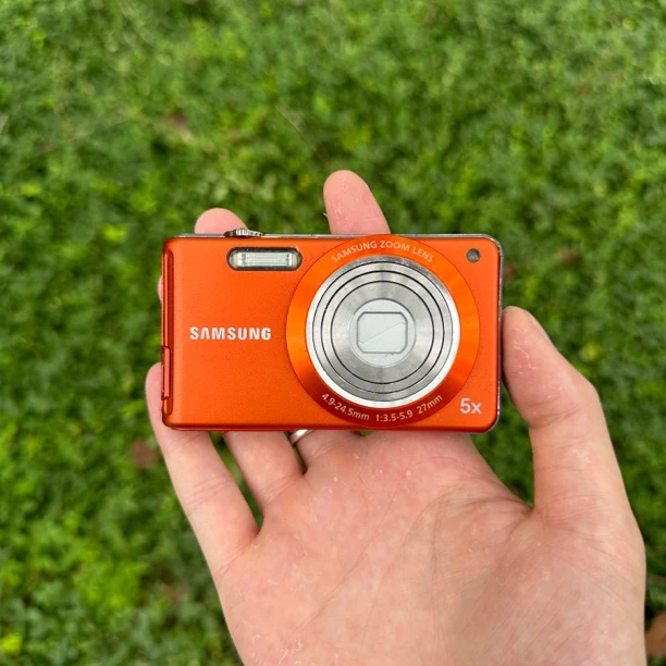 95新 Samsung/三星 ST70 稀有鲜艳橙色 冷白皮奶油肌清冷感出片