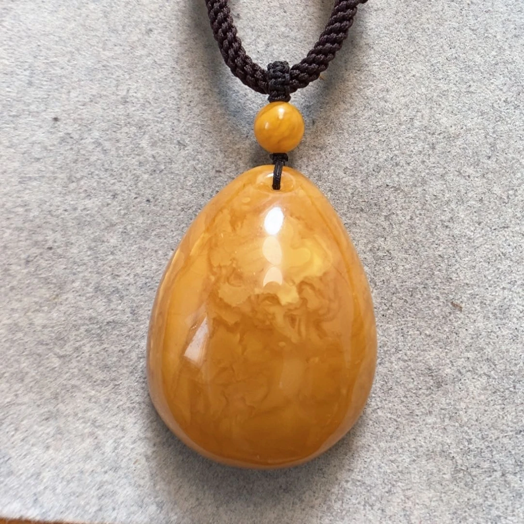 未镶嵌颈饰蜜蜡蜜蜡