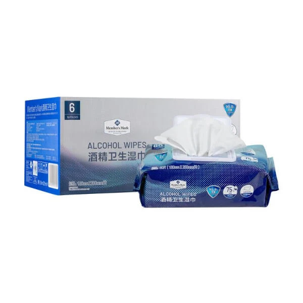 酒精卫生湿巾 6包*80片(180mm*200mm/片)