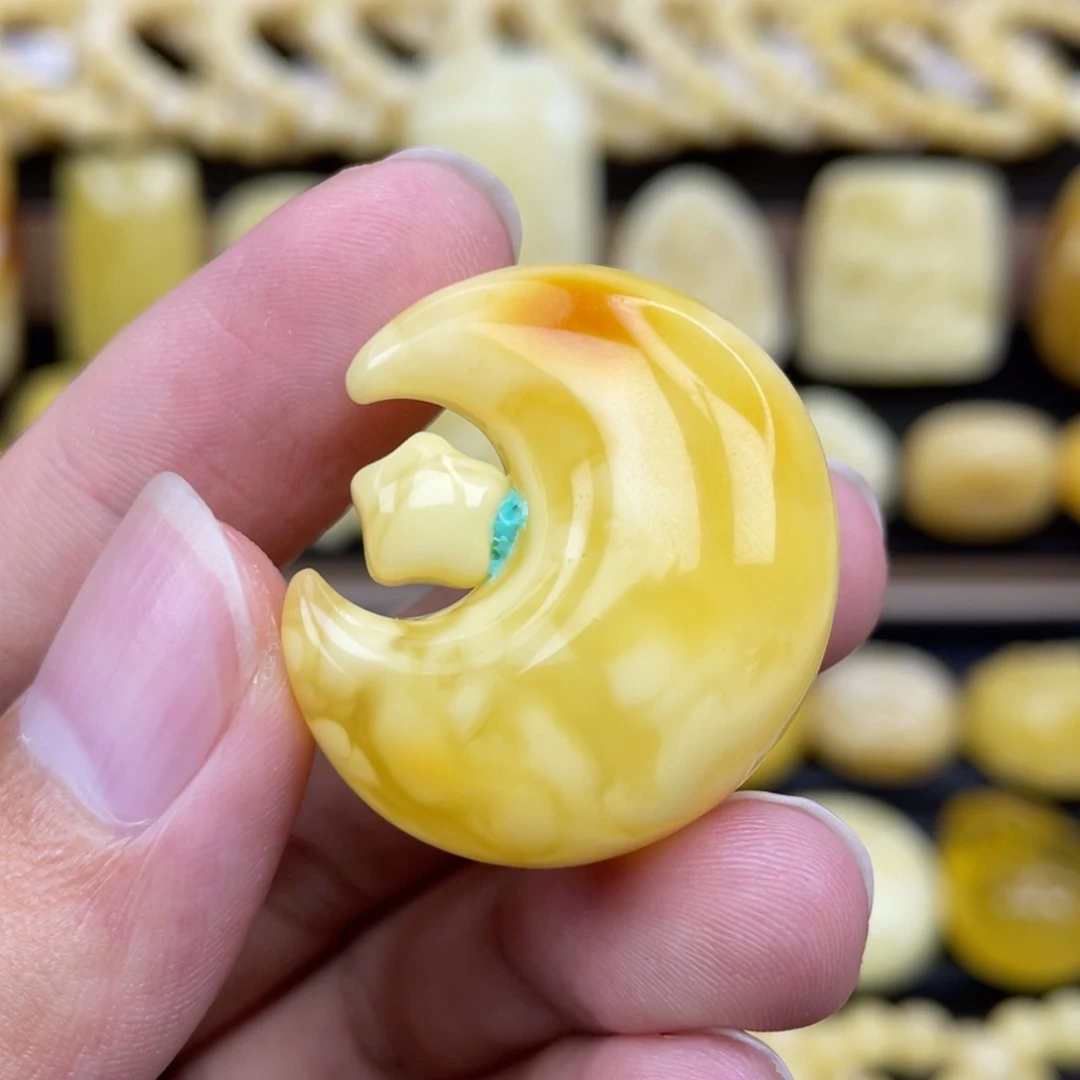 裸石琥珀未镶嵌琥珀蜜蜡