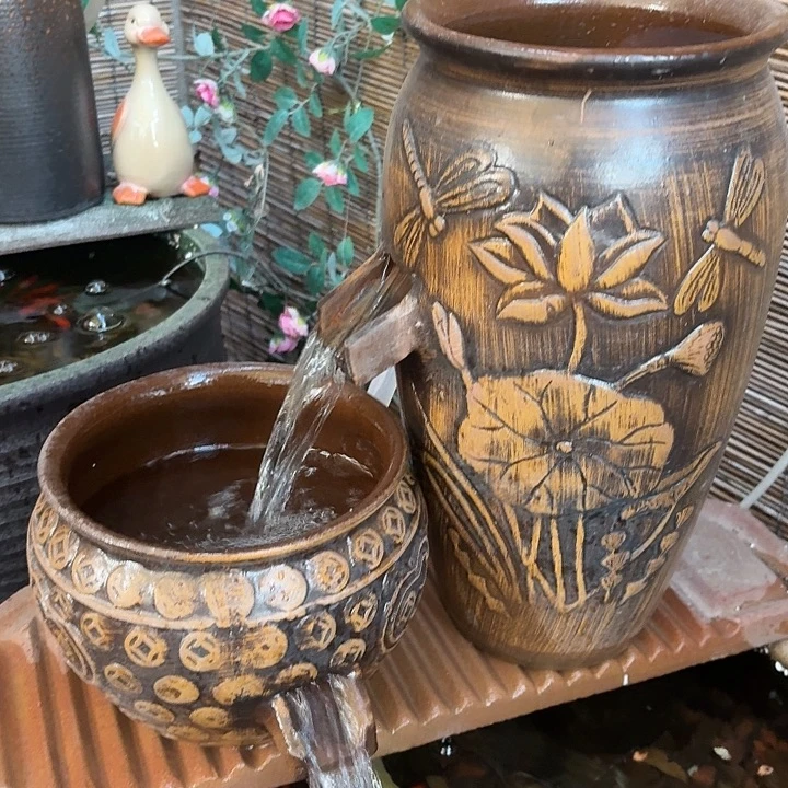 粗陶口径19/39，20/16进水口2.5厘米