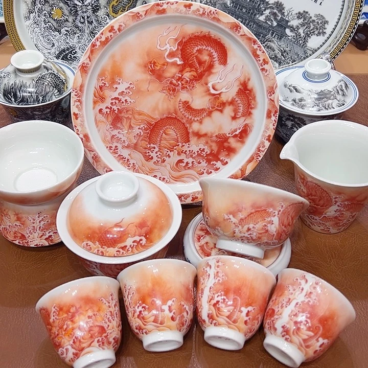 摆件陶景德镇市和上海浦东国际机场