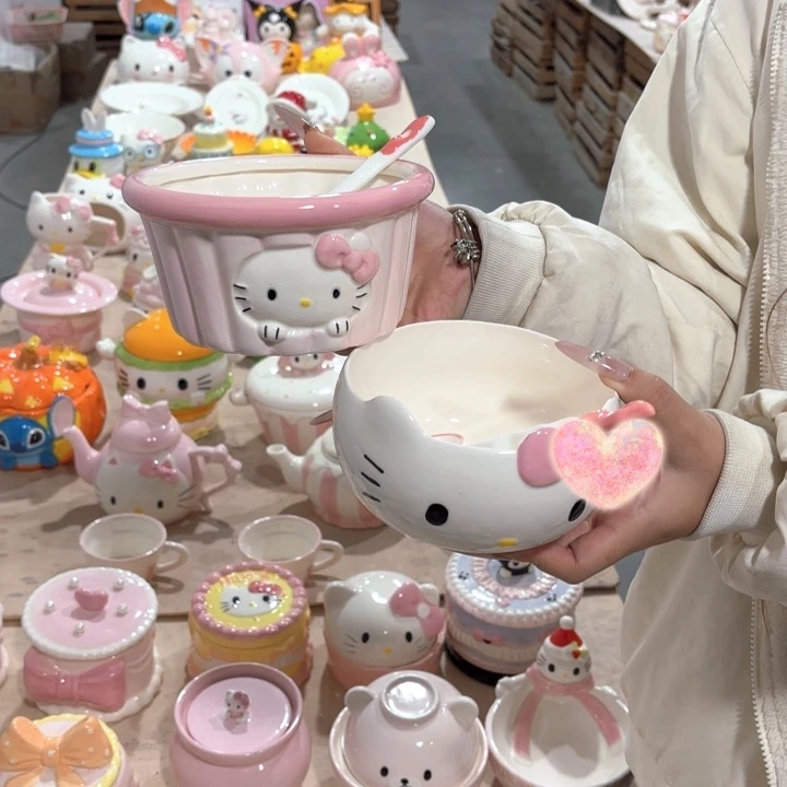 瓷片陶瓷摆件欢迎光临