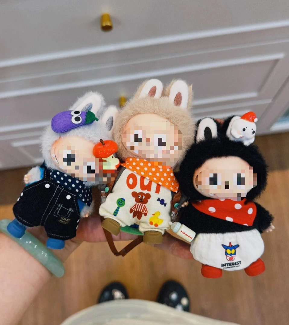 mini毛绒玩偶户外挂件