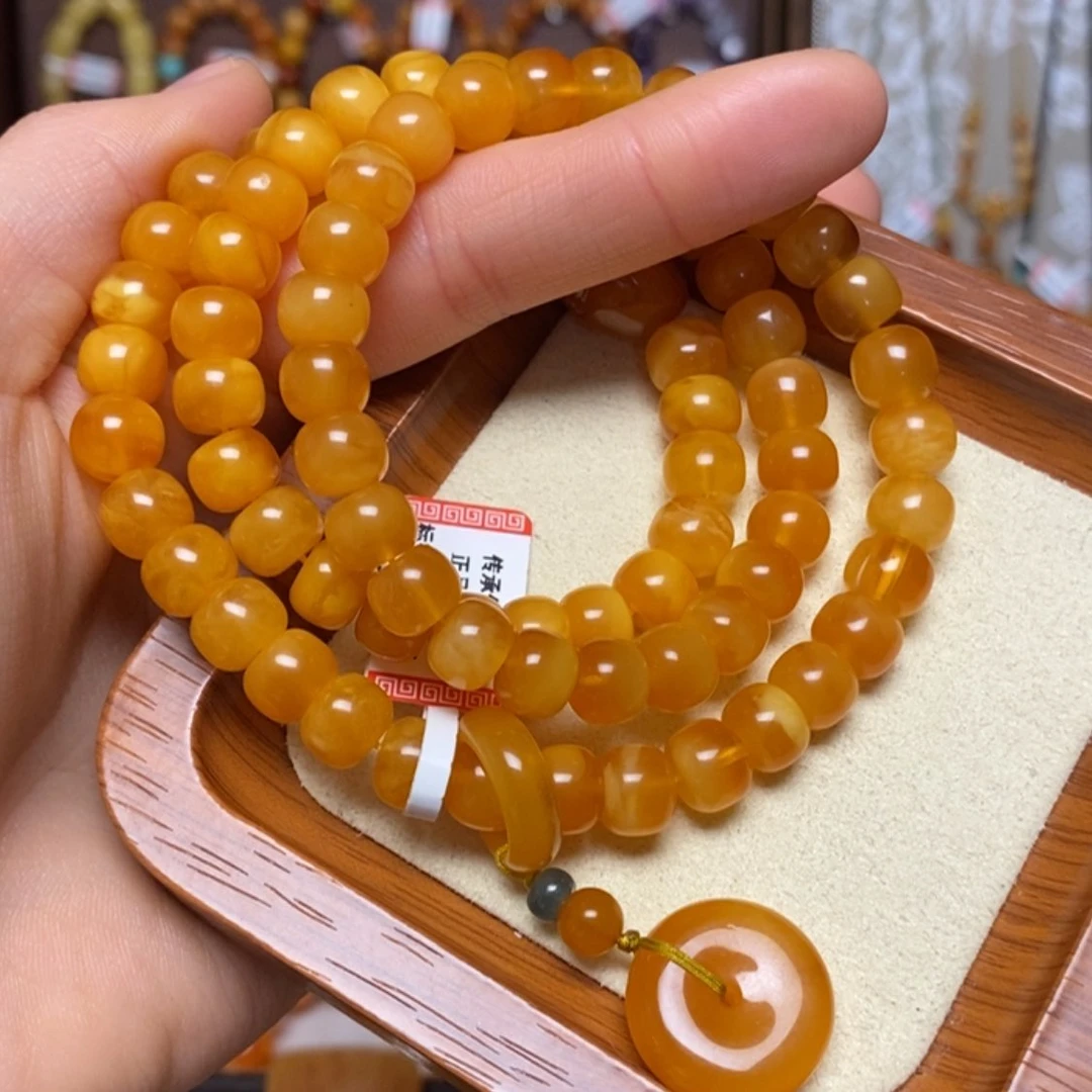 【闪购商品】手链蜜蜡未镶嵌手串