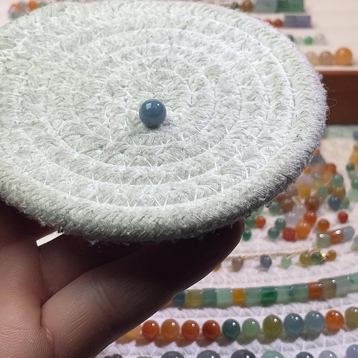 翡翠散珠未镶嵌定制翡翠卡8.1